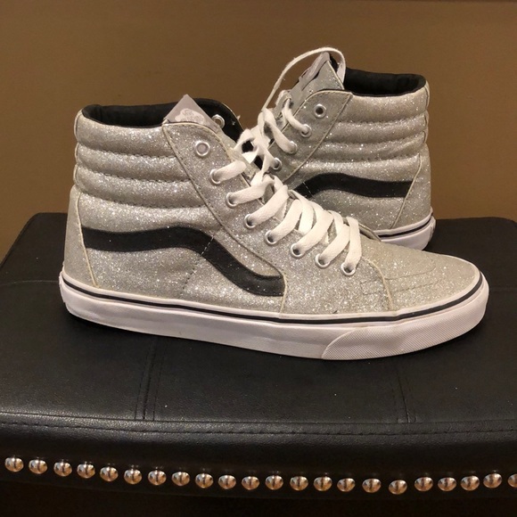 Vans Shoes - Vans Hi Top Glitter Sneakers
